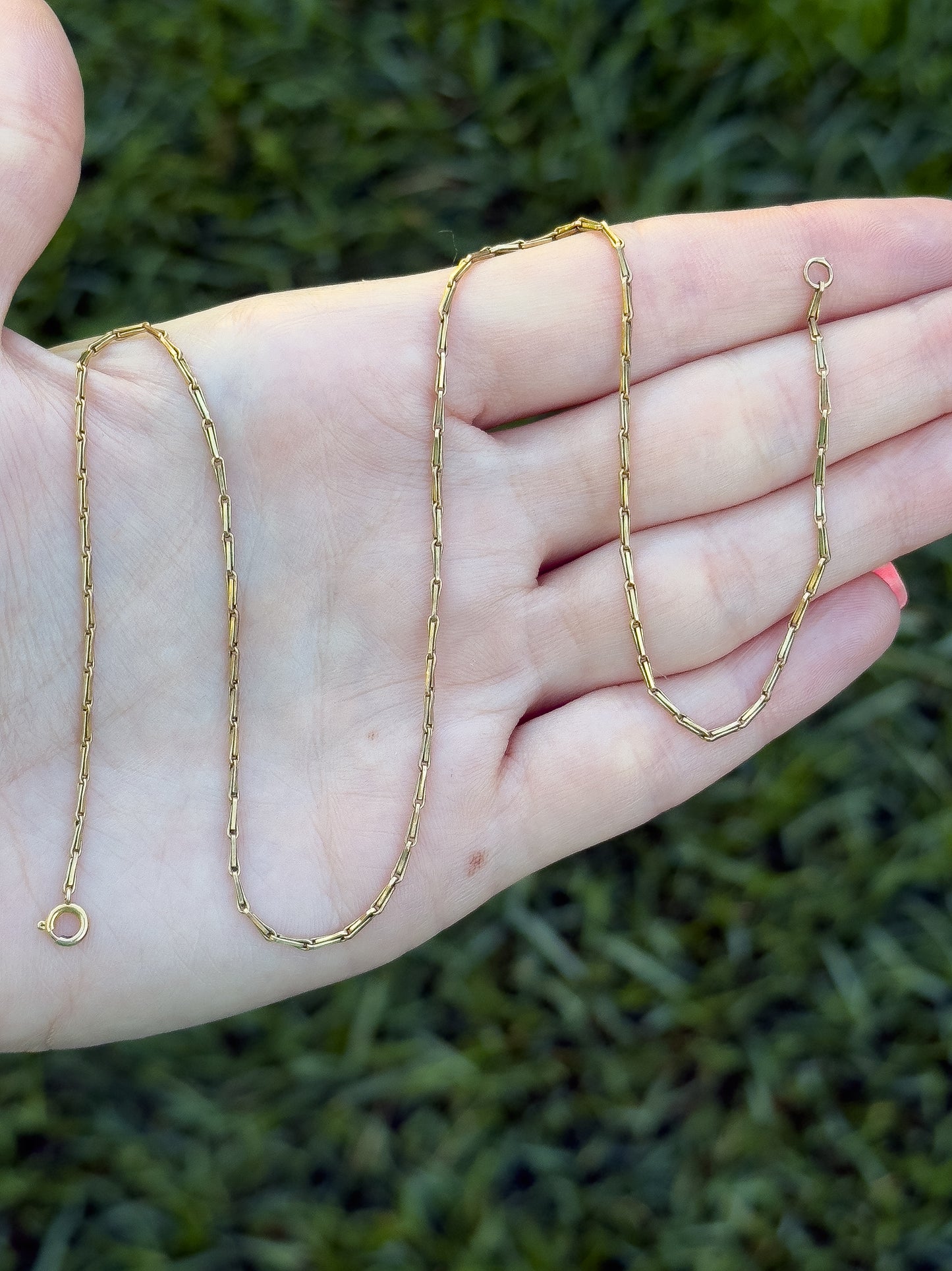 10k Vintage Hayseed Chain - 16.25”