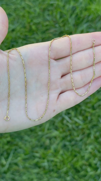 10k Vintage Hayseed Chain - 16.25”